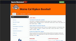 Desktop Screenshot of mainecalripkenbaseball.com